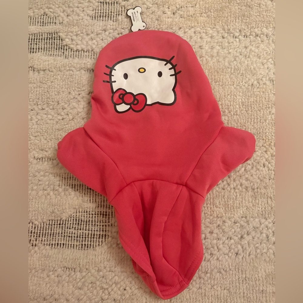 Hello Kitty Pink Dog Hoodie